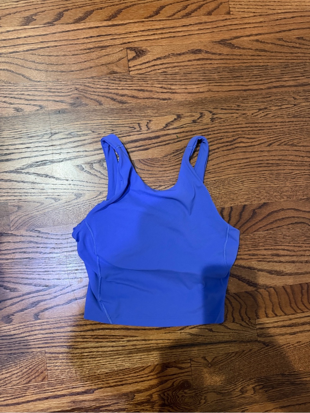 lululemon athletica cobalt athletic cropped one-piece top